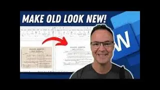 How to  Repair any Old Document To New Document 