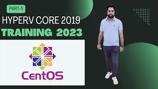 5 Install centos7 core server in Hyper v