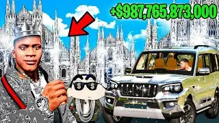 FRANKLIN TOUCH ANYTHING CHANGE INTO DAIMOND || EVERYTHING IS FREE IN GTA