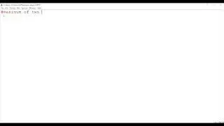 Maximum of two numbers using python