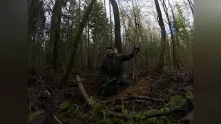 Лесной коп по войне в феврале.