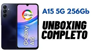 UNBOXING Galaxy A15 5G 256 GB