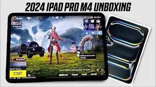 NEW 2025 IPAD PRO M4 UNBOXING😍BGMI 120 FPS?  - The Fastest IPAD Pro M4 Unboxing And Review