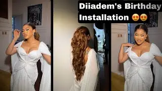 How to install a frontal wig on a low hairline. Curling using my T3 micro curling iron