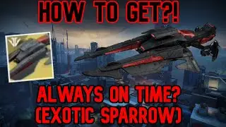WANT A AWESOME SPARROW? | Destiny 2, How To Get Always On Time Sparrow?! (Season Of The Plunder!)