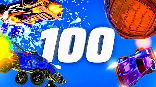 ROCKET LEAGUE INSANITY 100 ! 🧡(BEST ROCKET LEAGUE FREESTYLERS ?!🤯)