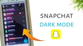 How to enable dark mode in snapchat | snapchat dark mode