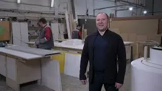 Этап производства мебели РОНА - Цех искусственного камня