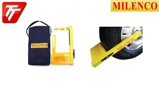 How to fit a Milenco Compact Wheelclamp to a Caravan