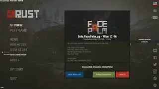 RUST Глобал вайп на классике! Соло выживание - Старт
