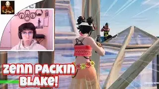 ZENN vs BLAKE😳 (1v1 BUILDFIGHT & BOXFIGHT) [FORTNITE TOKEN/WAGER]
