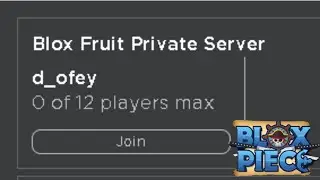 FREE BLOX FRUIT PRIVATE SERVER (2021) | Roblox