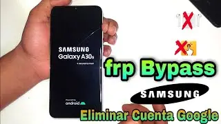 Samsung Galaxy A30S Frp Bypass Android 10  | Account Unlock Without PC