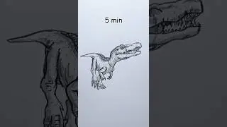 Baryonyx in 5 sec, 30 sec, 5 min, 1 hour, 4 hours 