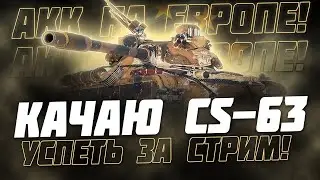 МИНИ-МАРАФОН ПО ПРОКАЧКЕ ВЕТКИ CS-63! АККАУНТ НА ЕВРОПЕЙСКОМ СЕРВЕРЕ!