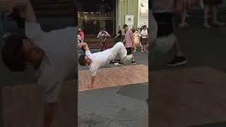 Брейк-данс🤸 на Никольской #moscowwalks #москва #никольская #брейкданс