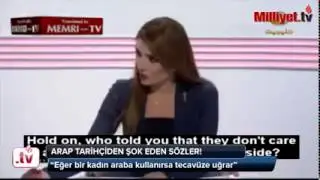 Kadın araba kullanırsa tecavüze ugrar. Müslüman sözü :)