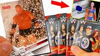GOLDBERG!! WWE DREAM CARD PULL - WWE Topps 2017 Cringe Hobby Box Break!!
