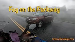 Jackies Birthday Ride - Fog on Parkway