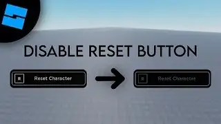How to Disable RESET BUTTON? | Roblox Studio Tutorial