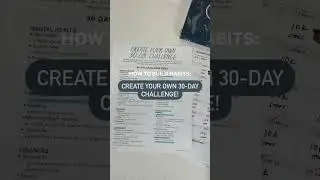 Create Your Own 30 Day Challenge PDF