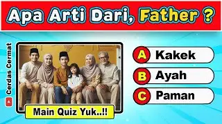ENGLISH LEARNING QUIZ FAMILY CATEGORY | CC192