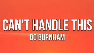Bo Burnham - Can't Handle This (Lyrics)