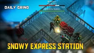 My Daily Snowy Express Station (Hard Mode) | Westland Survival