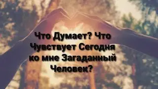Что Думает? Что Чувствует Сегодня ко мне Загаданный Человек? Гадание на Любимого человека