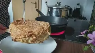 обжарила капусту