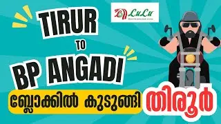 Bp angadi to Tirur road traveling video