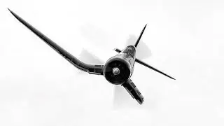 1 Corsair vs 8 mig-15 Jets