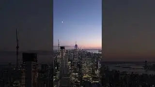 New York Manhattan Timelapse Video(Top of the Rock)