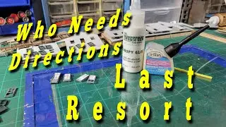 Read The Directions For Canopy Glue Dummy