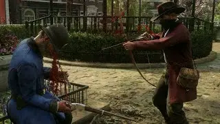 Red Dead Redemption 2 - Cineastic Euphoria Ragdoll Rework (C.E.R.R) & Head Bleed [MODDED]