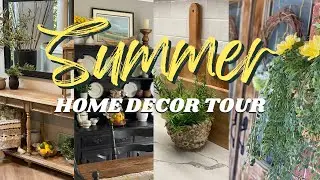 SUMMER HOME DECOR TOUR 2024 | SUMMER HOME DECORATING IDEAS | HOME TOUR