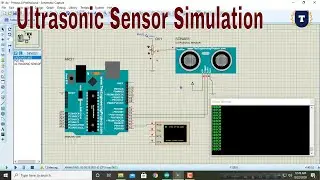 How to Simulate Ultrasonic Sensor with Arduino in Proteus | Ultrasonic Sensor Add and Simulate
