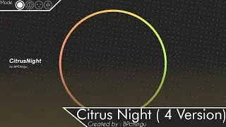 [osu!Skins Preview] Citrus Night (STD Only)