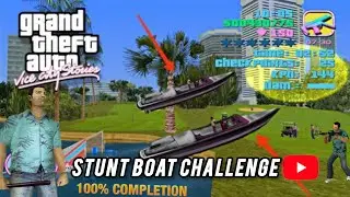 Stunt Boat Challenge Mission Walkthrough | GTA Vice City Guide