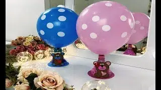 DIY - Enfeite De Mesa Para Festa Feito Com Garrafa PET