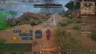 Black Desert - Страйкер выполнение комбо: таскание по земле