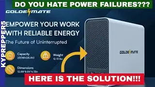 Goldenmate 1000va UPS. An excellent solution for backup power for your electronic devices!