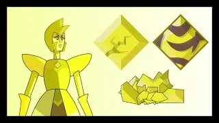Steven Universe | Yellow Diamond Gem Corrupted Shattered (Fan Art)
