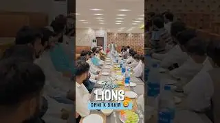 Team Lions OMNI K SHAIR 🥰۔#shortvideo #youtubeshorts