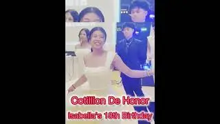 Isabella's cotillion de Honor over 18th birthday celebration!!