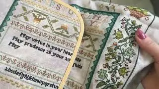 Вышивка крестом. Январь-месяц финишей! Вышивальные процессы. Новый вышивальный старт.
