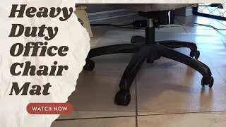 🎥 YouTube Post: LuxStep Office Chair Mat Review! 🎥