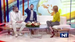 Beli Preletacevic i Prilepak gosti N1