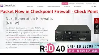 How packet flows in Checkpoint firewall - R80.40  || NetworKHelp