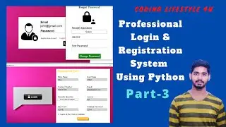 Professional Login and Registration System With MySQL Using Python